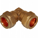 Compression Elbow Fitting 15mm x 15mm - Brass