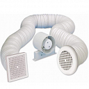 Airvent 4 Inch Inline Extractor Fan Kit with Timer