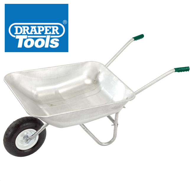 Draper Galvanised Wheelbarrow 31619