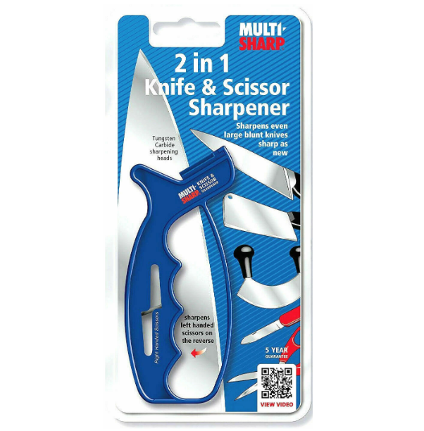 Multi-Sharp® 2-in-1 Knife & Scissor Sharpener