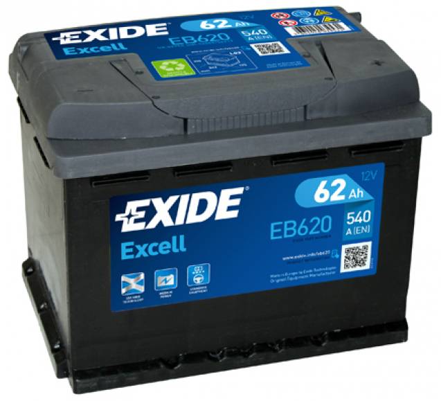 027 Exide Car Battery EB620