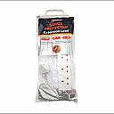 6 Gang 2 Metre Suppressed 13 Amp Extension Lead
