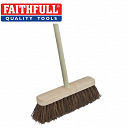 Stiff Bassine Broom + Handle 300mm (12in)