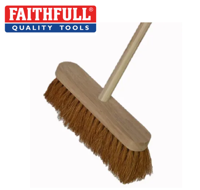 Soft Coco Broom + Handle 300mm (12in)