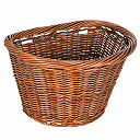 Basket 16 inch D Shape Wicker