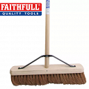 Soft Coco Broom 450mm (18in) + Handle & Stay
