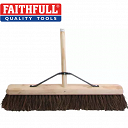 Stiff Bassine Broom 600mm (24in) + Handle & Stay