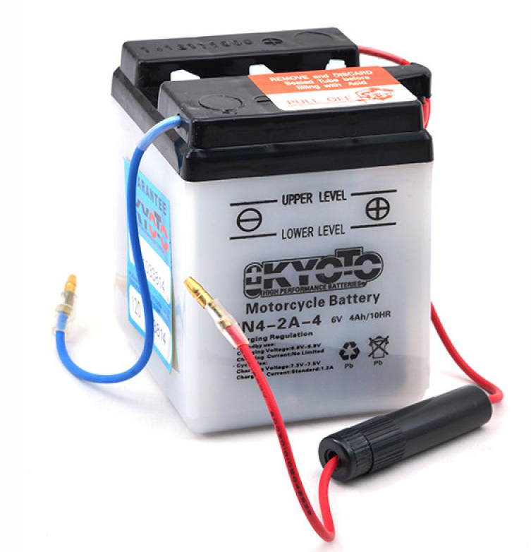 6N4-2A-4 Motorcycle Battery