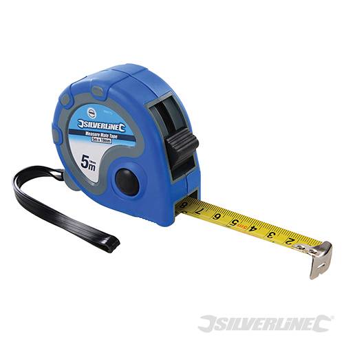 Tape Measure 5mt Silverline 868770