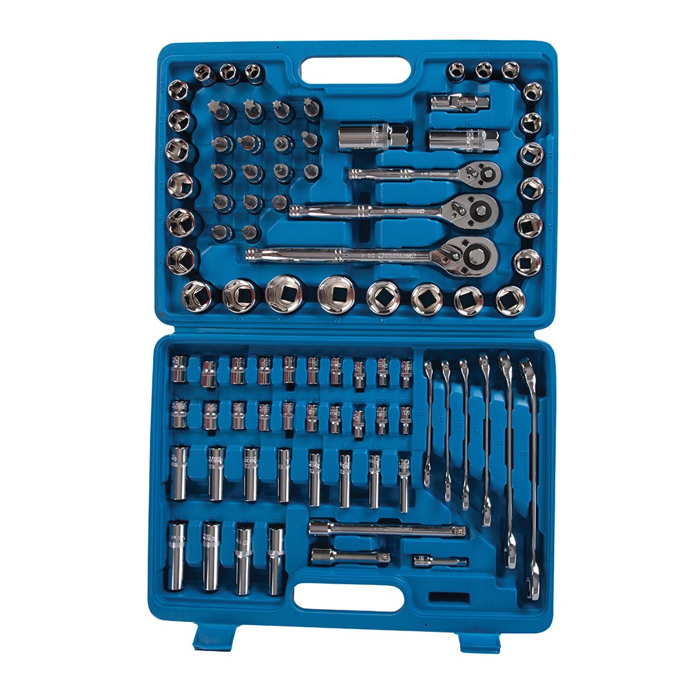 Silverline 868818 Mechanics Tool & Socket Set 90pce
