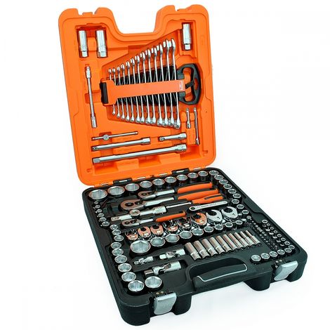 Bahco 138 Piece Mixed Drive Socket & Spanner Set