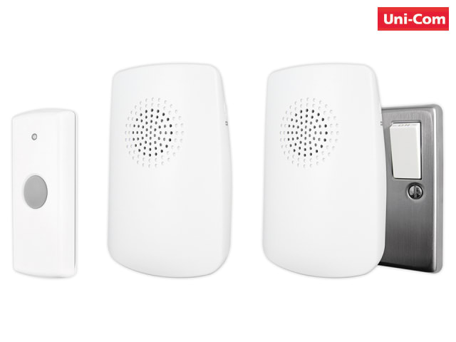 Uni-Com Portable & Plug In Door Chime Set
