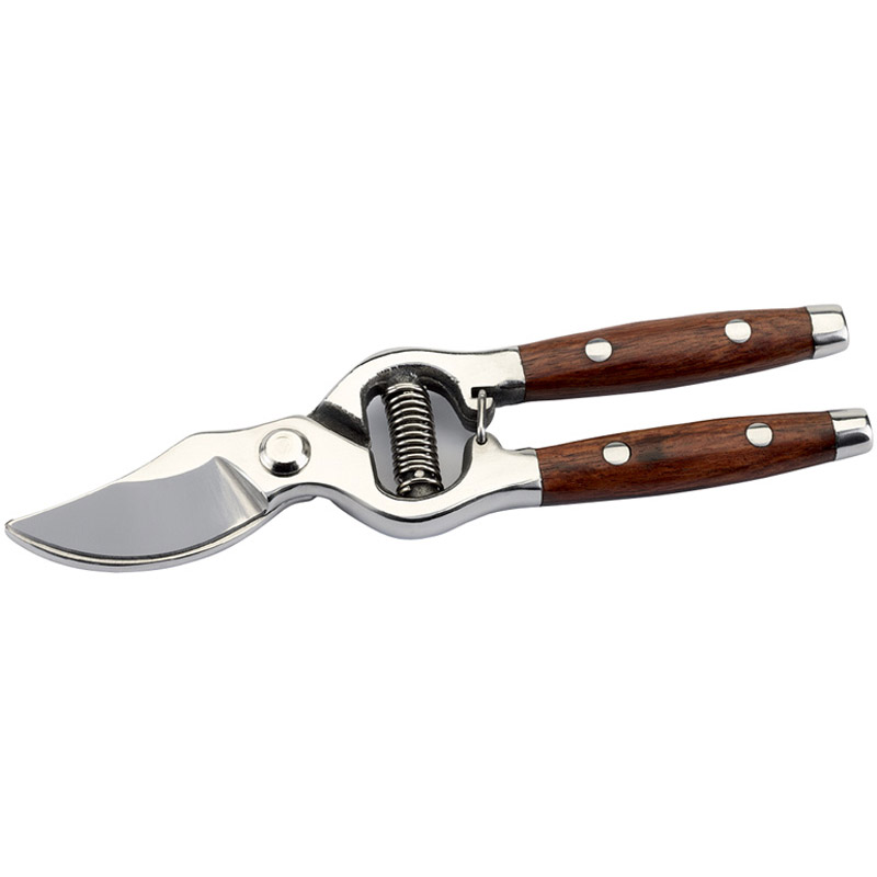 Draper 45317 Bypass Pattern Secateurs Wooden Handle