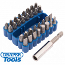 Draper 82386 33 Piece Screwdriver and Magnetic Bit Holder Set