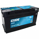 Start-Stop 017/019 EK950 Exide Car Battery AGM
