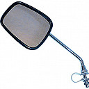 Oval Cycle Mirror With Reflector