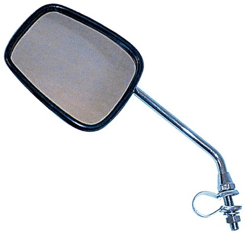 Oval Cycle Mirror With Reflector