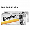 Energizer Industrial AAA Alkaline Batteries pack of 20