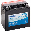 ETX14L-BS Exide Motorcycle Battery YTX14L-BS