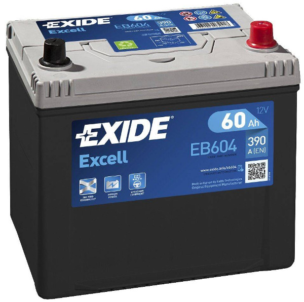 005L Exide Car Battery EB604