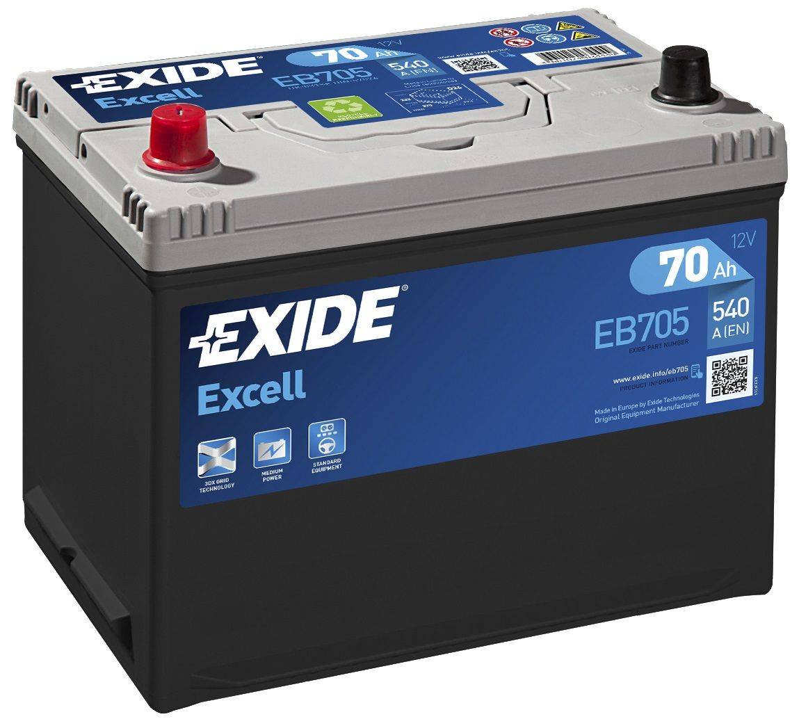 069 (031) Exide Car Battery EB705