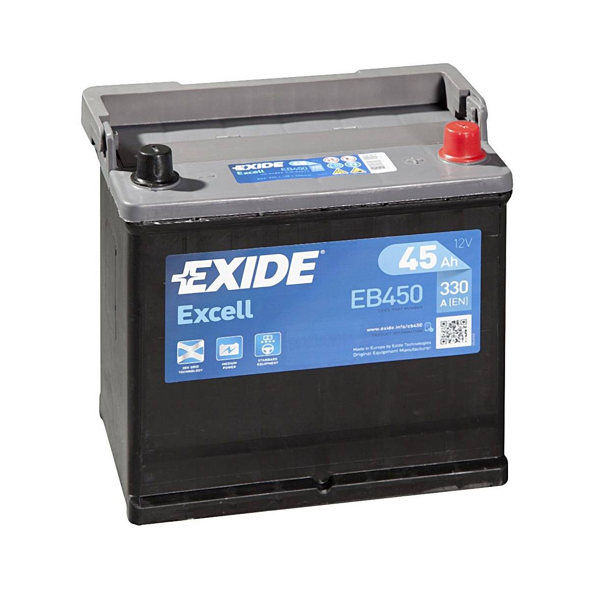 048 Exide Car Battery EB450