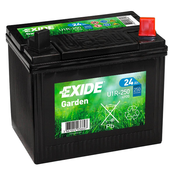 U1R-250 895 Exide Lawn Mower Battery
