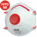 Moulded Disposable Valved Masks FFP3 (Pack 2)