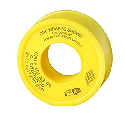 PTFE Tape for Gas fittings