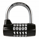 Oxford LK102 5-digit combination padlock