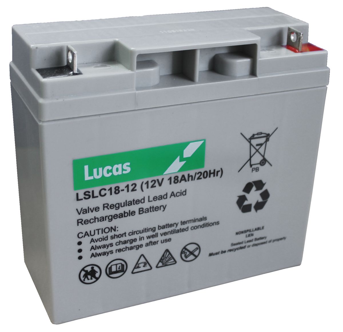 Lucas 12V 18Ah Cyclic battery