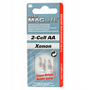 2x bulbs for Mini Mag AA Torches