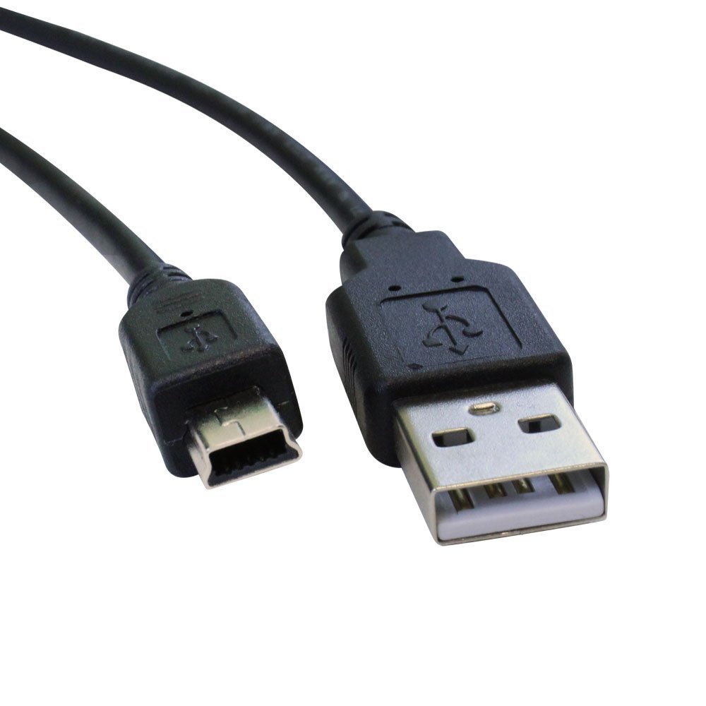 USB Male A to USB Mini B Lead 2 Metre