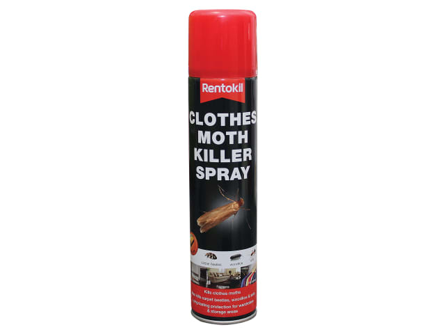 Rentokil Clothes & Carpet Moth Killer Spray 300ml