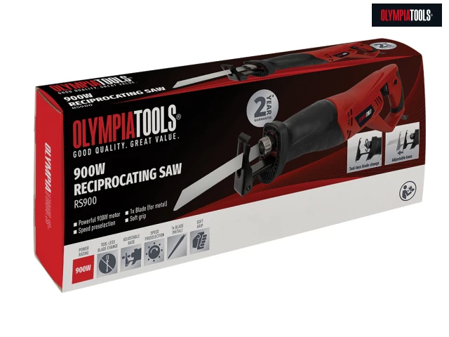 Olympia Tools Reciprocating Saw 900W 240V