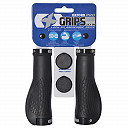 Handlebar Grips - Oxford HG221 Lock-On Ergonomic Black
