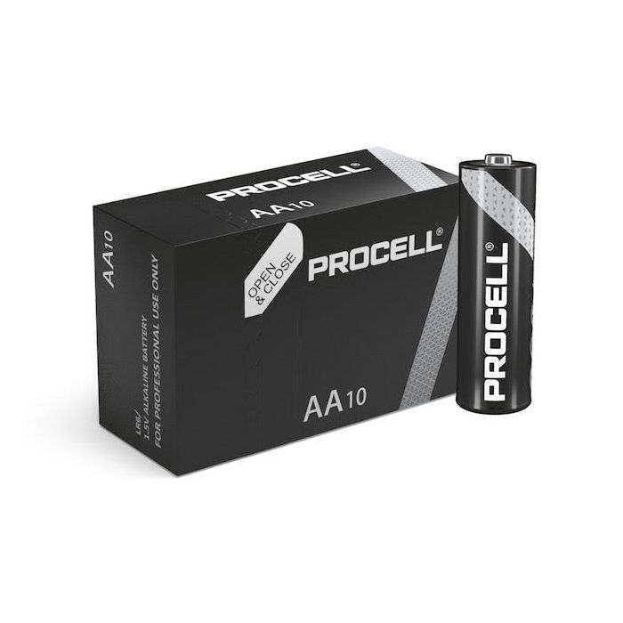 Duracell Procell AA Batteries box 10
