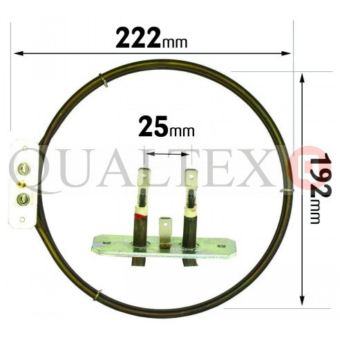 ELE2064 Beko Fan Oven Element