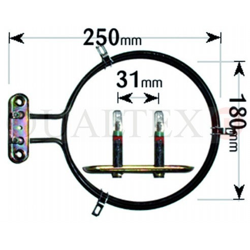 ELE6240 Zanussi Fan Oven Element 2500W