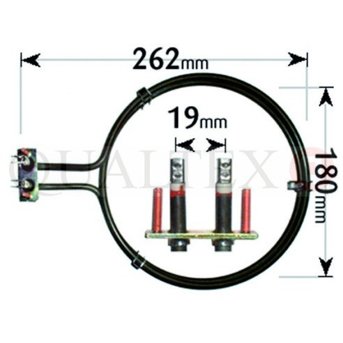 ELE6254 AEG Fan Oven Element 2500W