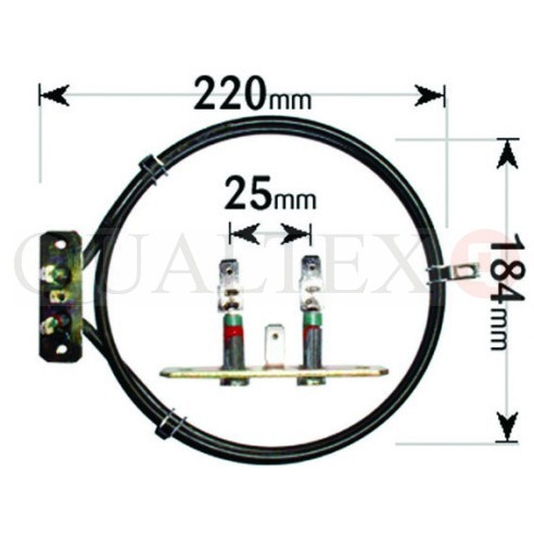 ELE6256 Phillips Fan Oven Element