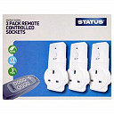 Remote Control Sockets Triple Pack