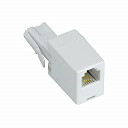 RJ11 Plug into a UK BT Plug Adaptor