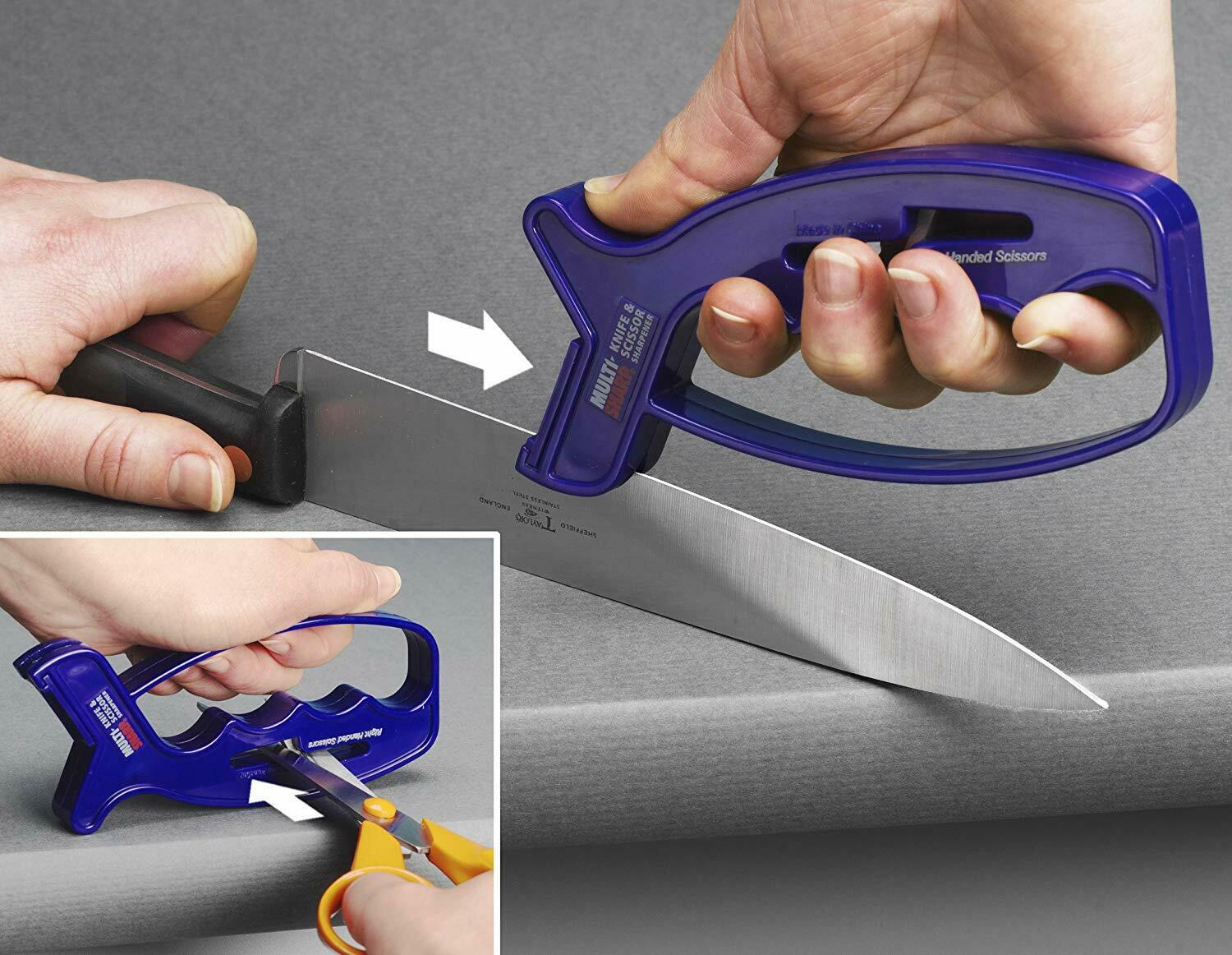 Multi-Sharp® 2-in-1 Knife & Scissor Sharpener