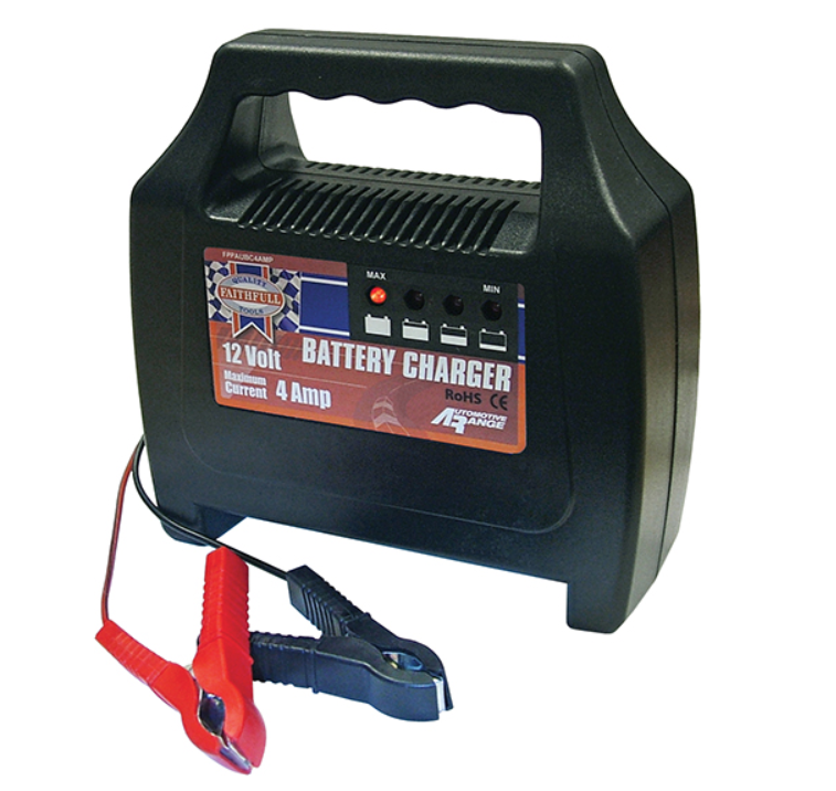 Faithfull Car Battery Charger 12 Volt 4 amp