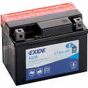 ETX4L-BS Exide Motorcycle Battery YTX4L-BS