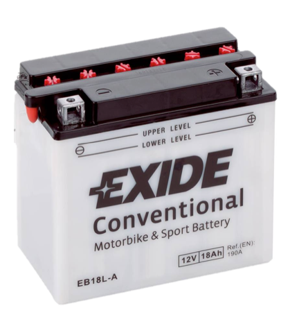 EB18L-A  Exide Motorcycle Battery YB18L-A