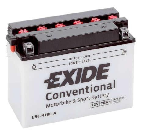 E50-N18L-A  Exide Motorcycle Battery Y50-N18L-A