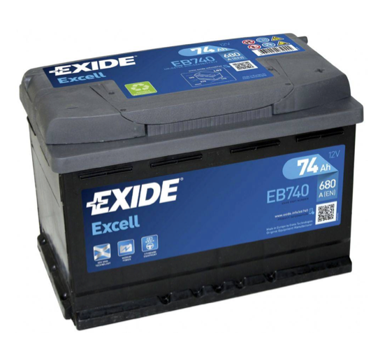 067 Exide Car Battery EB740