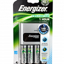 Energizer 1 Hour Charger + 4 X AA 2300 mAh Batteries